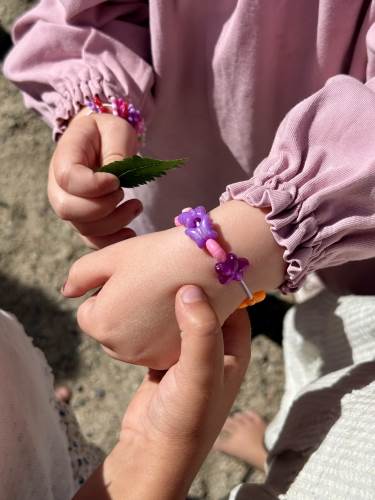 "Så fint armbånd du har!"